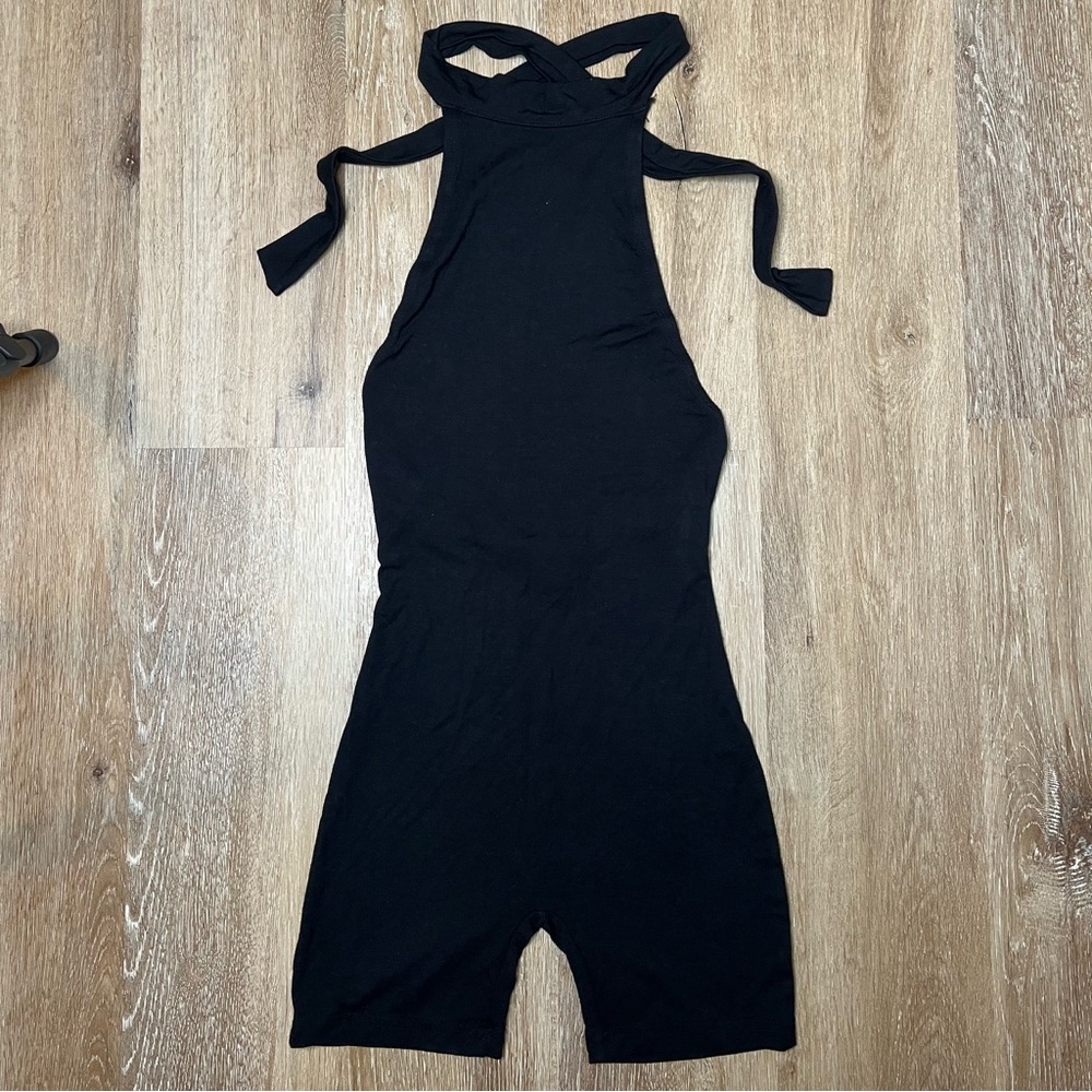 Black Halter Jumpsuit